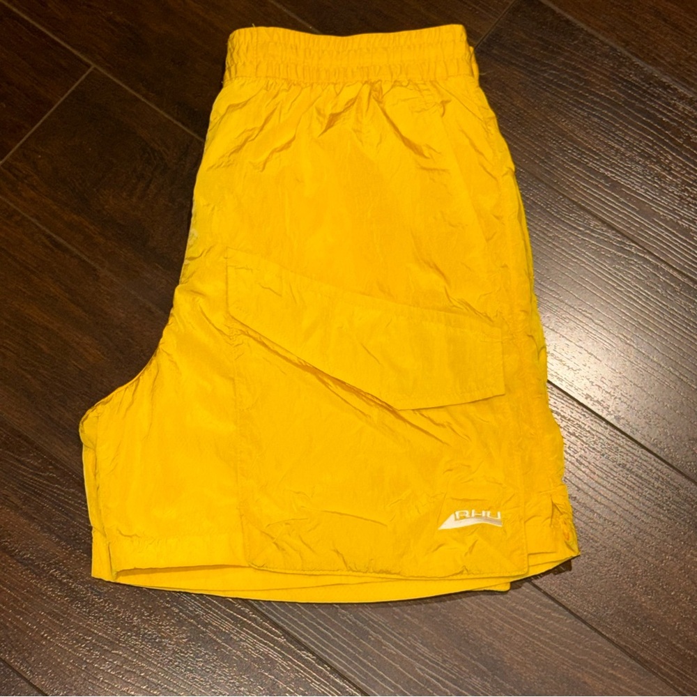 RHUDE x ZARA RHU Rhuigi Mesh Lined Nylon Cargo 5” Shorts Mens Size Small